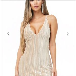 Champagne Maxi Dress- SMALL